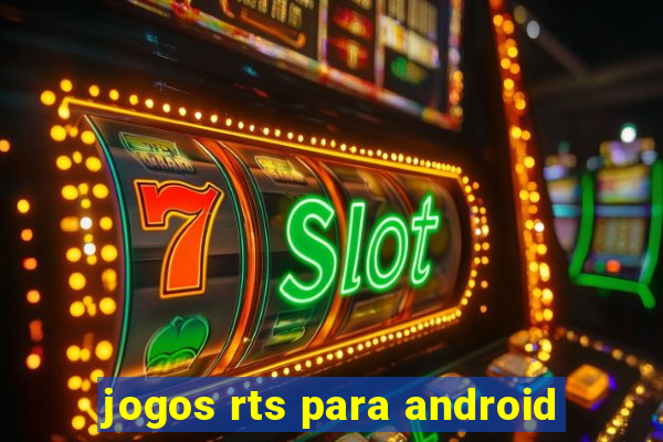 jogos rts para android